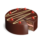 Шоколадный торт. Хороший подарок для сладкоежек.<br><br>Срок действия: 4 дня