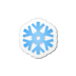 Снежинка - символ зимы.<br><br>Срок действия: 3 дня